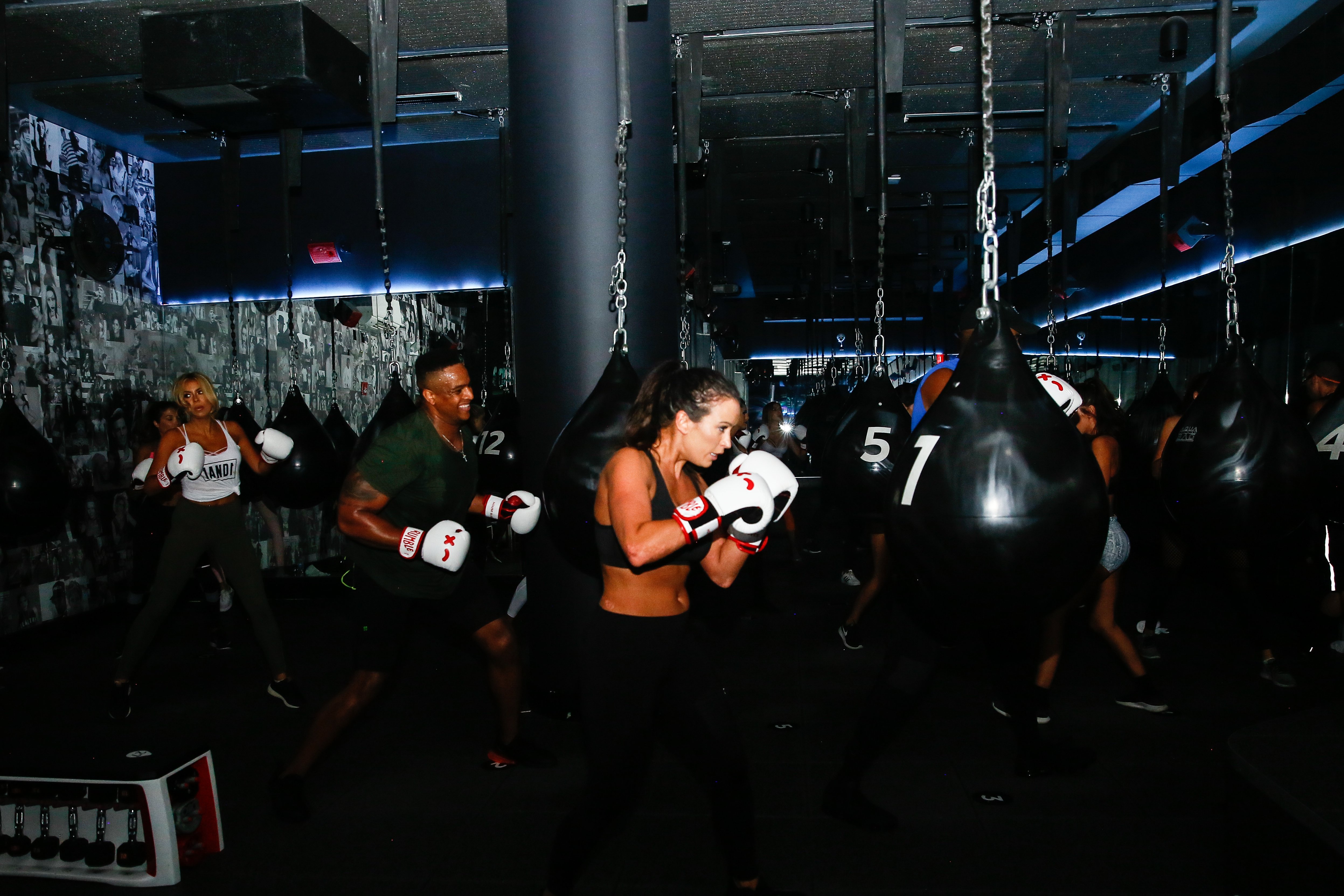 Group boxing at Rumble